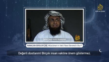 25. Ders: Müslüman'ın Vakti Nasıl Bereketli Olur?