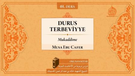 01. Ders: Mukaddime